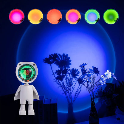 #27 LED Space Man Sunset Lamp