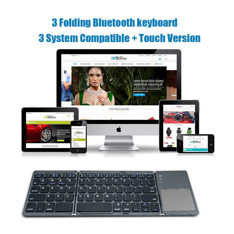 #32 Foldable Mini Phone Keyboard