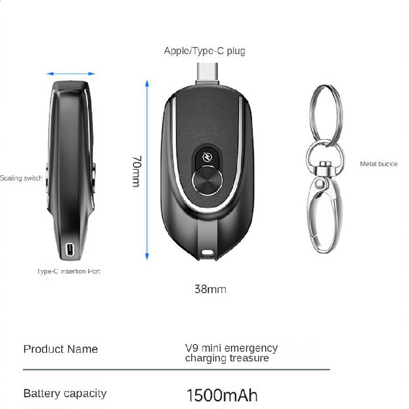 #30 Emergency Keychain Powerbank